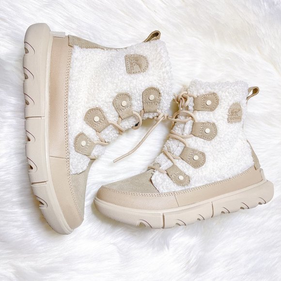 NEW Sorel Explorer II Joan Cozy Women Size 7.5 Ancient fossil/sea salt - Picture 8 of 10